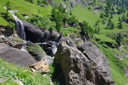 Scorcio lungo la strada del Veglia