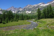 Lungo il torrente